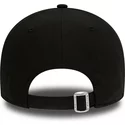 casquette-courbee-noire-ajustable-avec-logo-noir-9forty-repreve-tottenham-hotspur-football-club-premier-league-new-era