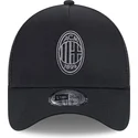 casquette-trucker-noire-a-frame-core-ac-milan-serie-a-new-era