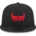 casquette-plate-noire-snapback-9fifty-team-drip-chicago-bulls-nba-new-era