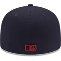 casquette-plate-bleue-marine-ajustee-avec-logo-rouge-59fifty-league-essential-new-york-yankees-mlb-new-era