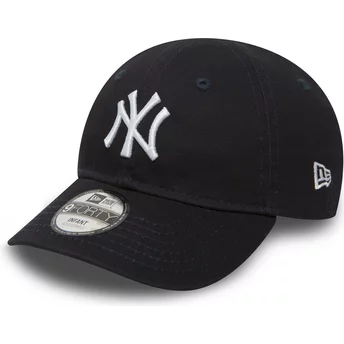 Casquette courbée bleue ajustable pour enfant 9FORTY Essential New York Yankees MLB New Era