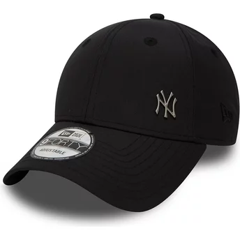 Casquette courbée noire ajustable 9FORTY Flawless Logo New York Yankees MLB New Era