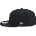 casquette-plate-bleue-marine-ajustee-59fifty-laurel-sidepatch-new-york-yankees-mlb-new-era