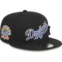 casquette-plate-noire-snapback-9fifty-post-up-pin-los-angeles-dodgers-mlb-new-era