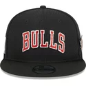 casquette-plate-noire-snapback-9fifty-post-up-pin-chicago-bulls-nba-new-era