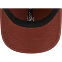 casquette-courbee-marron-ajustable-avec-logo-marron-9twenty-mini-logo-new-york-yankees-mlb-new-era