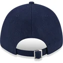 casquette-courbee-bleue-marine-ajustable-9forty-essential-melton-wool-new-york-yankees-mlb-new-era