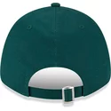 casquette-courbee-verte-ajustable-9forty-check-infill-new-york-yankees-mlb-new-era