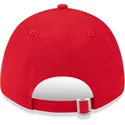 casquette-courbee-rouge-ajustable-avec-logo-rouge-9forty-repreve-outline-chicago-bulls-nba-new-era