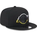 casquette-plate-noire-snapback-9fifty-split-logo-los-angeles-lakers-nba-new-era