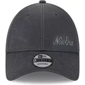 casquette-courbee-grise-ajustable-9forty-millerain-new-era