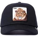 casquette-courbee-noire-snapback-lion-king-100-the-farm-all-over-canvas-goorin-bros