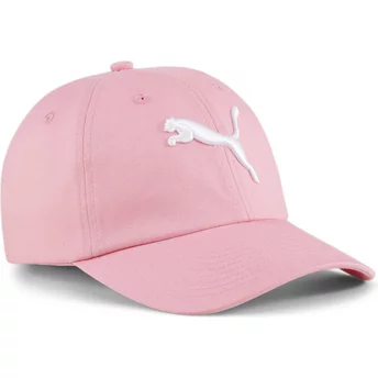 Casquette courbée rose ajustable pour enfant Essentials Cat Logo Puma