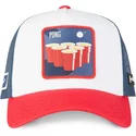 casquette-trucker-blanche-bleue-et-rouge-beer-pong-be2-cocktails-capslab