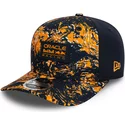 casquette-courbee-orange-et-bleue-marine-snapback-9fifty-all-over-print-red-bull-racing-formula-1-new-era