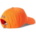 casquette-courbee-orange-ajustable-avec-logo-bleu-cotton-chino-classic-sport-polo-ralph-lauren