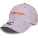 casquette-courbee-violette-ajustable-pour-femme-9twenty-wordmark-malibu-beach-california-new-era