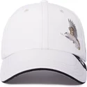 casquette-courbee-blanche-ajustable-pigeon-2-blessed-2-b-stressed-the-farm-lady-balls-goorin-bros