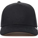 casquette-courbee-noire-snapback-the-farm-nude-denim-goorin-bros