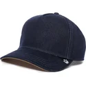 casquette-courbee-bleue-marine-snapback-the-farm-nude-denim-goorin-bros