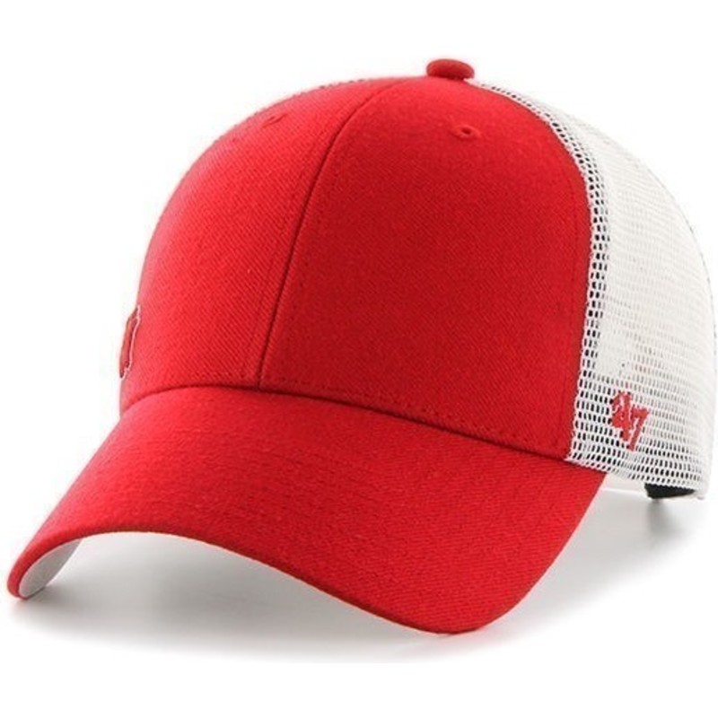 casquette-trucker-rouge-new-york-yankees-mlb-suspense-47-brand