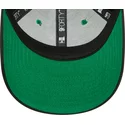 casquette-courbee-noire-ajustable-avec-logo-vert-pour-enfant-9forty-graphic-dinosaure-new-york-yankees-mlb-new-era