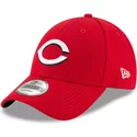 casquette-courbee-rouge-ajustable-9forty-the-league-cincinnati-reds-mlb-new-era
