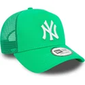 casquette-trucker-verte-a-frame-league-essential-new-york-yankees-mlb-new-era