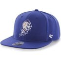 casquette-plate-bleue-snapback-avec-logo-de-la-mascote-des-new-york-mets-mlb-sure-shot-47-brand