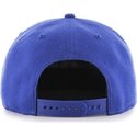 casquette-plate-bleue-et-grise-snapback-los-angeles-dodgers-mlb-sure-shot-47-brand
