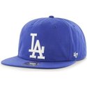 casquette-plate-bleue-snapback-los-angeles-dodgers-mlb-47-brand
