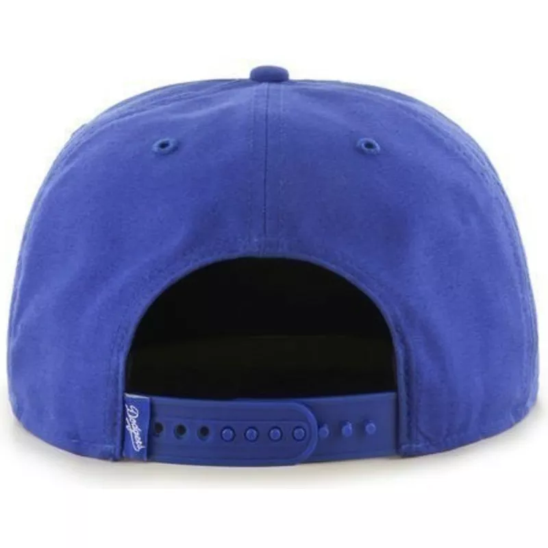 casquette-plate-bleue-snapback-los-angeles-dodgers-mlb-47-brand