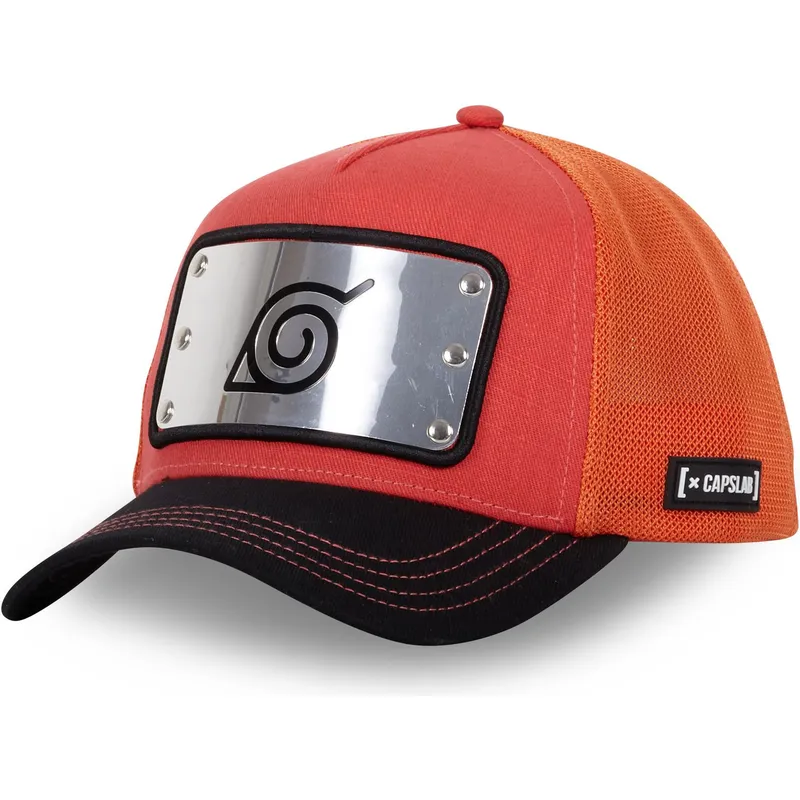 casquette-trucker-rouge-et-orange-konoha-nme-naruto-capslab