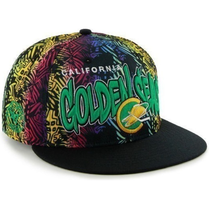 casquette-plate-multicolore-snapback-california-golden-seals-nhl-47-brand