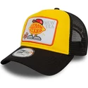 casquette-trucker-jaune-et-noire-lemon-stand-life-gave-me-lemons-a-frame-patch-new-era