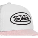 casquette-trucker-blanche-et-rose-shiny-p-von-dutch