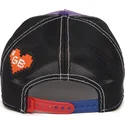 casquette-trucker-violette-noire-et-marron-dragon-boss-hammer-and-spike-insert-coin-vol2-the-farm-goorin-bros