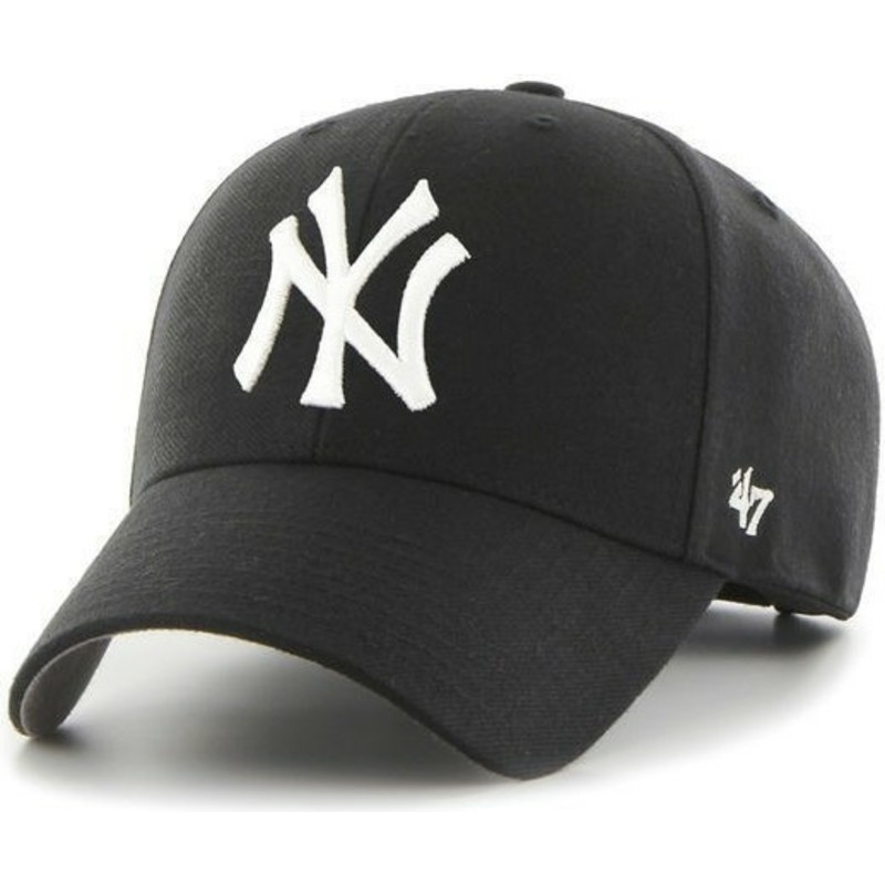 casquette-courbee-noire-new-york-yankees-mlb-47-brand