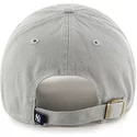 casquette-courbee-grise-new-york-yankees-mlb-clean-up-47-brand