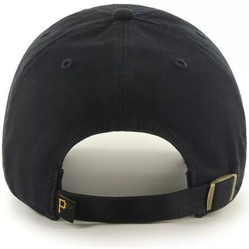 casquette-courbee-noire-pittsburgh-pirates-mlb-clean-up-47-brand