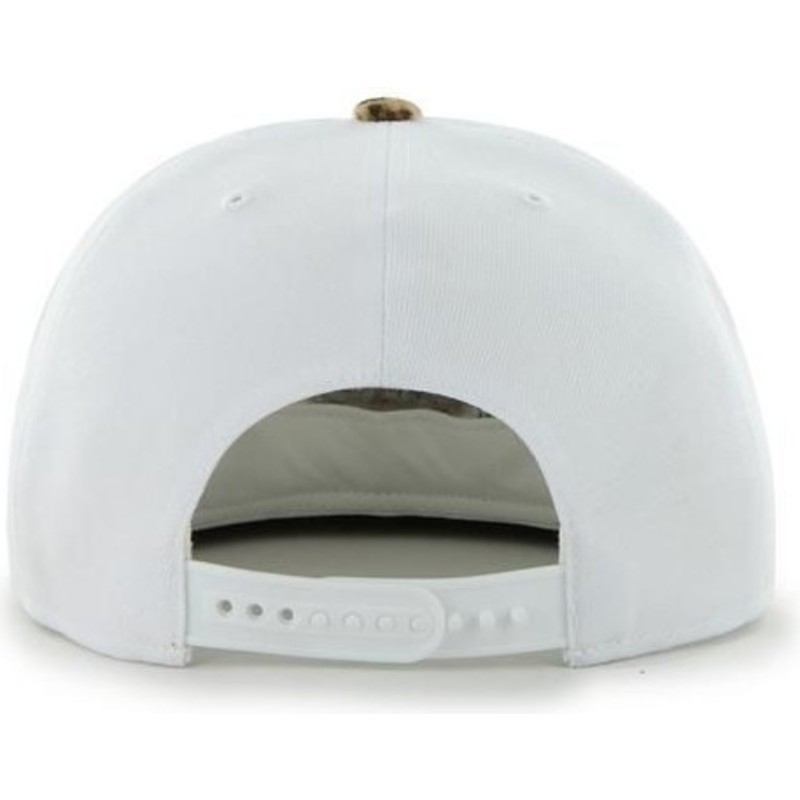 casquette-plate-blanche-et-leopard-snapback-los-angeles-kings-nhl-47-brand