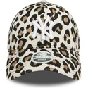 casquette-courbee-leopard-ajustable-pour-femme-9forty-new-york-yankees-mlb-new-era