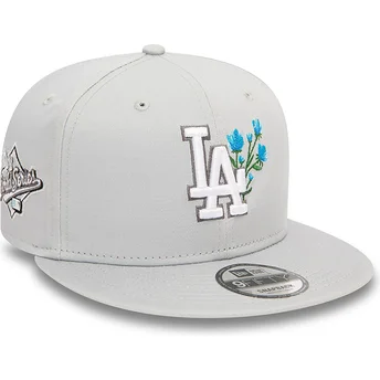 Casquette plate grise snapback 9FIFTY Seasonal Flower Los...