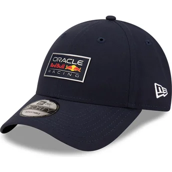 Casquette courbée bleue marine ajustable 9FORTY REPREVE Graphic Red Bull Racing Formula 1 New Era