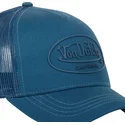 casquette-trucker-bleue-log04-von-dutch