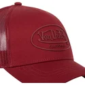 casquette-trucker-rouge-log05-von-dutch