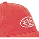 casquette-courbee-orange-ajustable-log-fla-von-dutch