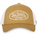 casquette-trucker-marron-et-blanche-ajustable-lof-b18-von-dutch