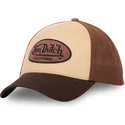 casquette-trucker-marron-terrylog01-von-dutch