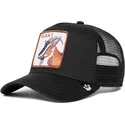 casquette-trucker-noire-chevre-the-goat-the-farm-goorin-bros